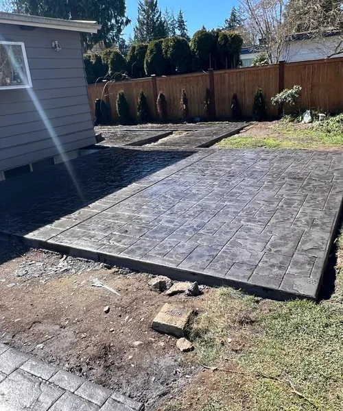 Full concrete project in Edmonds 